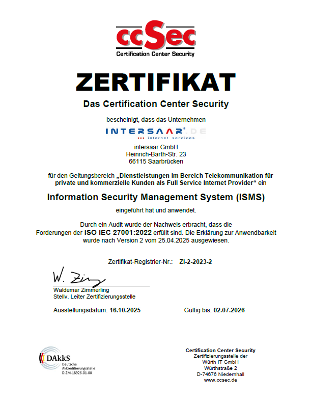 Zertifikat ZI-2-2023-2